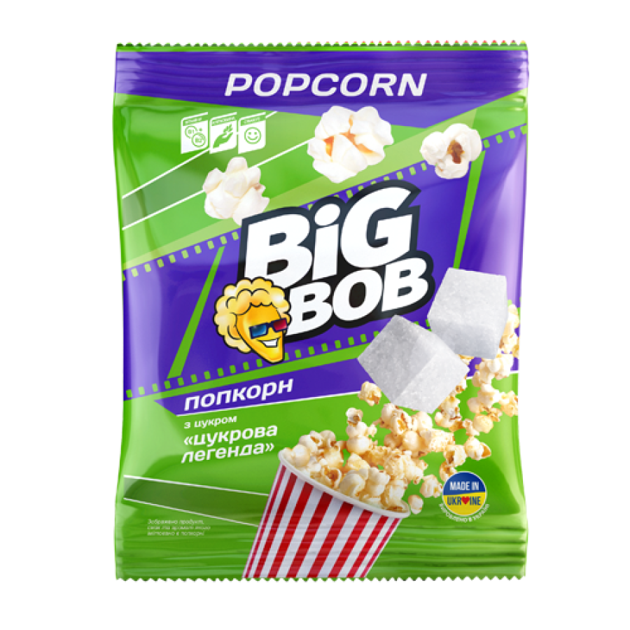 Popcorn with sugar flavor "Sugar legend"