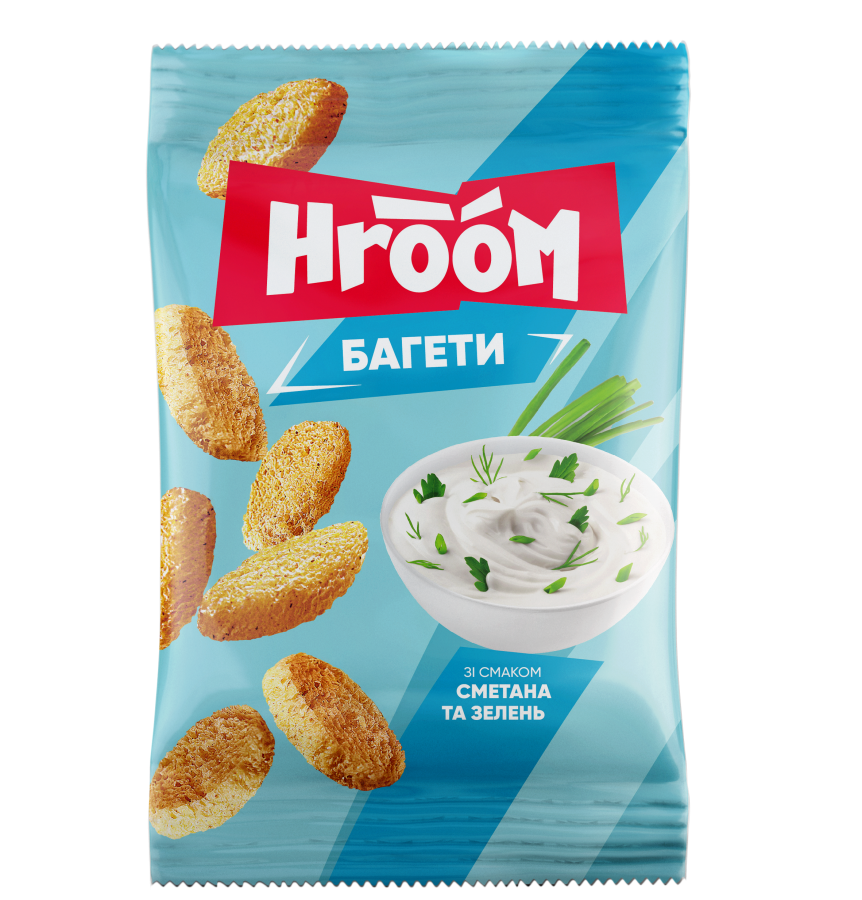 Sour cream and herbs