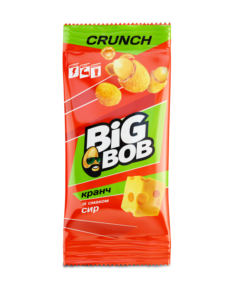 Crunchies with the taste of cheese