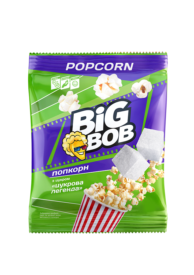 Popcorn with sugar flavor "Sugar legend"