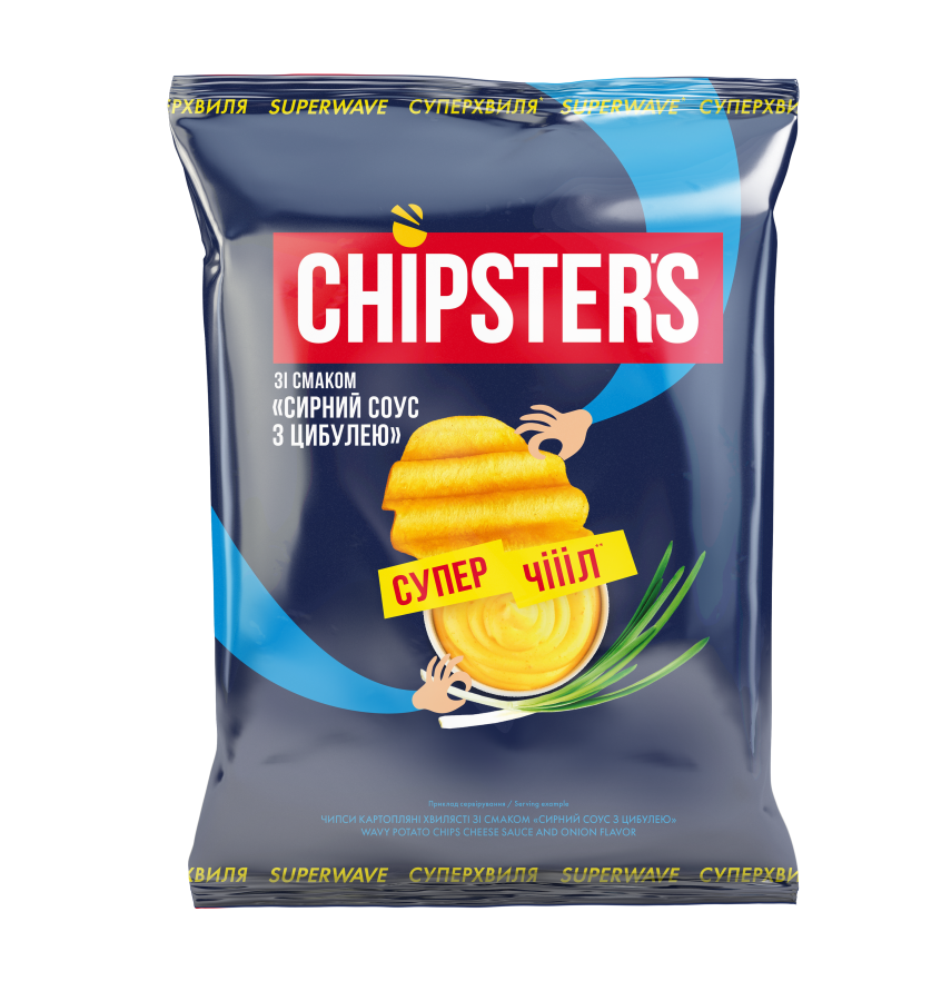 Superwave with Cheese Sauce with Onion flavor