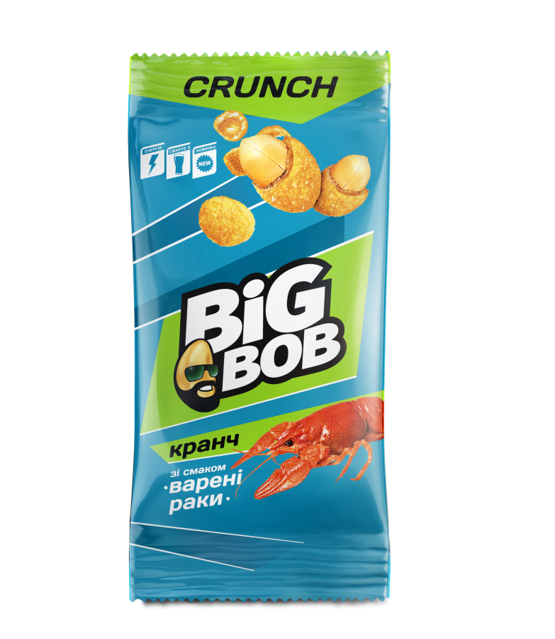 Crisps with a boiled crayfish flavor