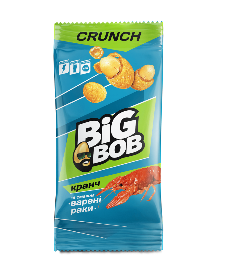 Crisps with a boiled crayfish flavor