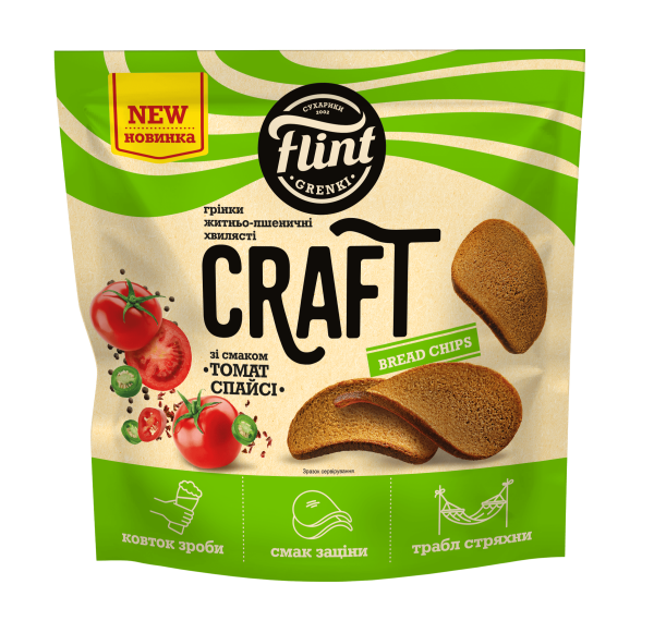 Grinki with Spicy Tomato Flavor