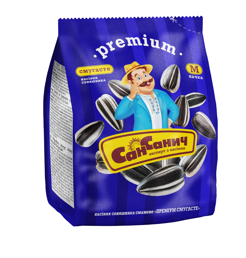 Насіння смугасте смажене "Преміум"