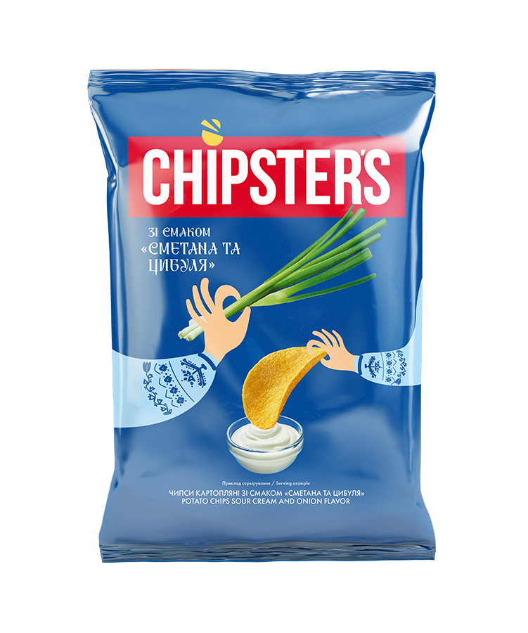 Sour cream and onions