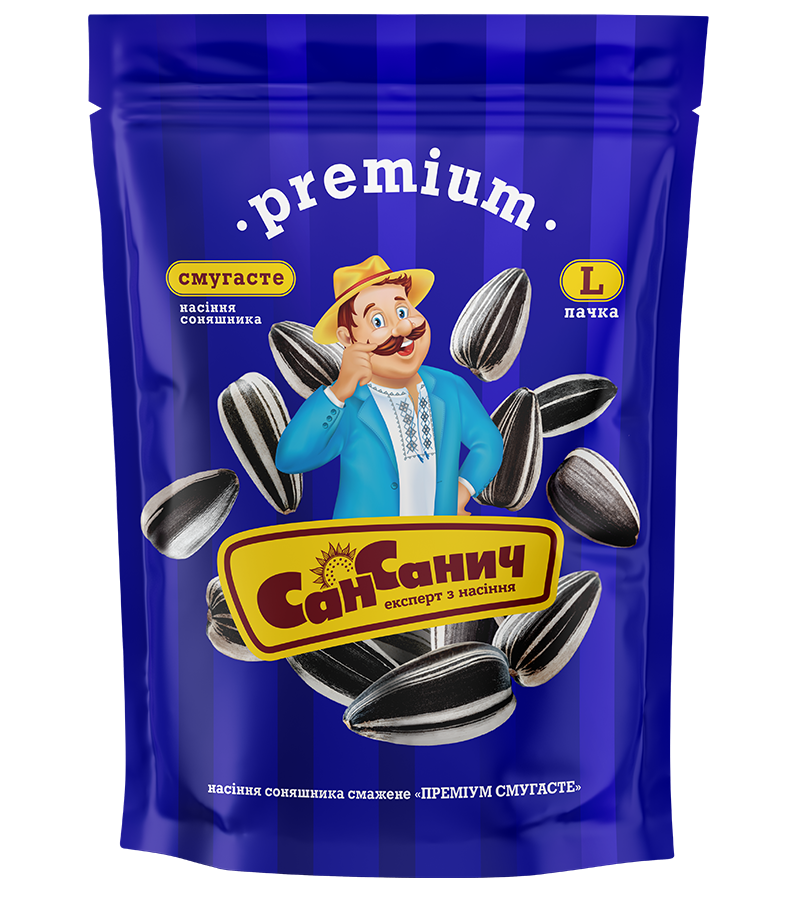 Насіння смугасте смажене "Преміум"