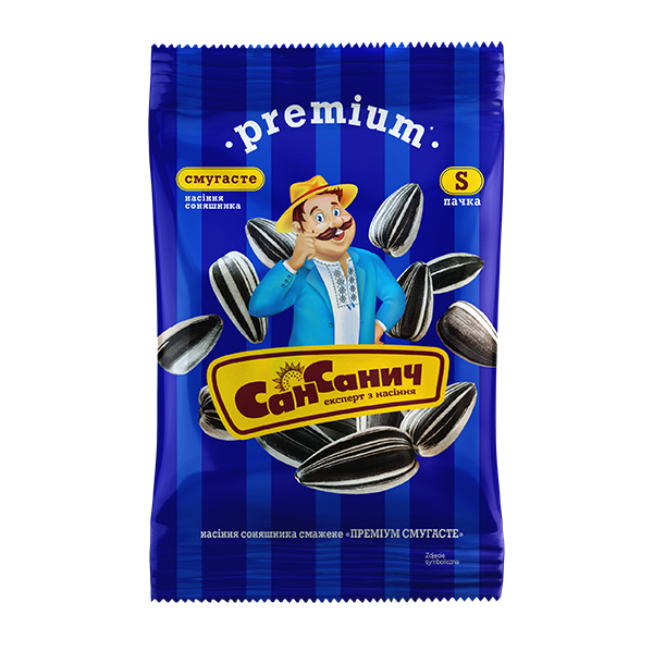 Roasted sunflower seeds "Premium striped"