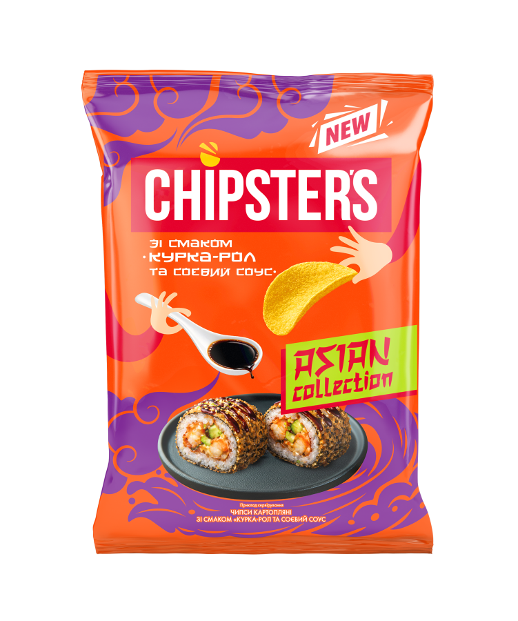 Chicken roll and soy sauce